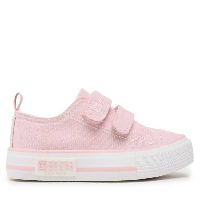 Кецове Big Star Shoes LL374017 Розов цвят на ниска цена