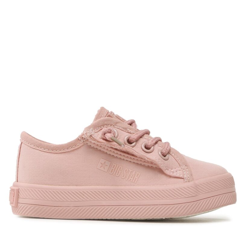 Кецове Big Star Shoes LL374025 Розов цвят на ниска цена