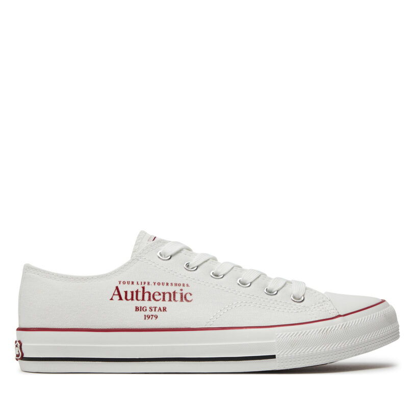 Кецове Big Star Shoes NN174057 Бял цвят на ниска цена