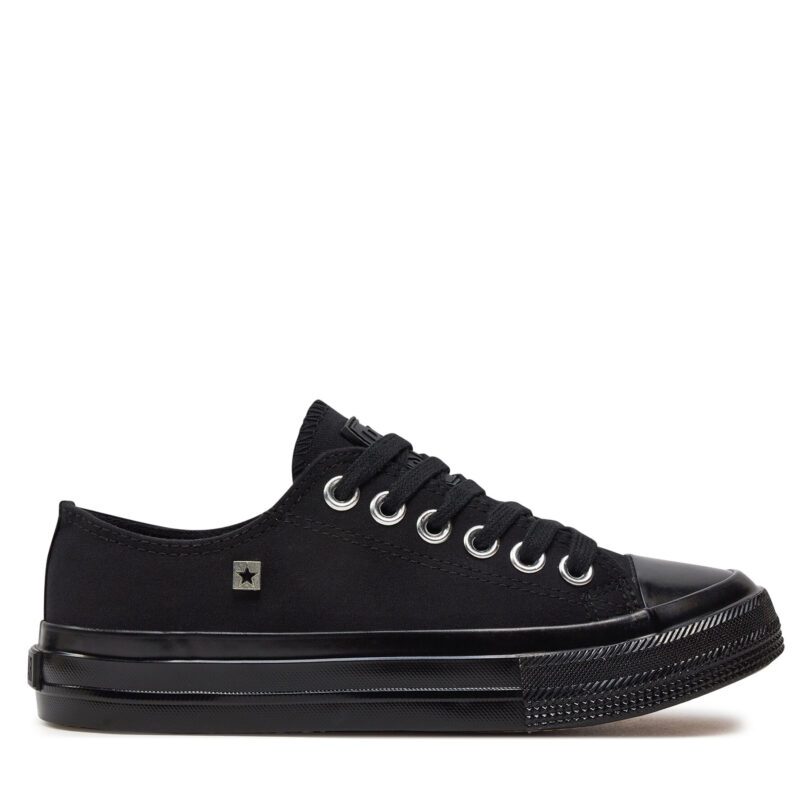 Кецове Big Star Shoes NN274284 Черен цвят на ниска цена