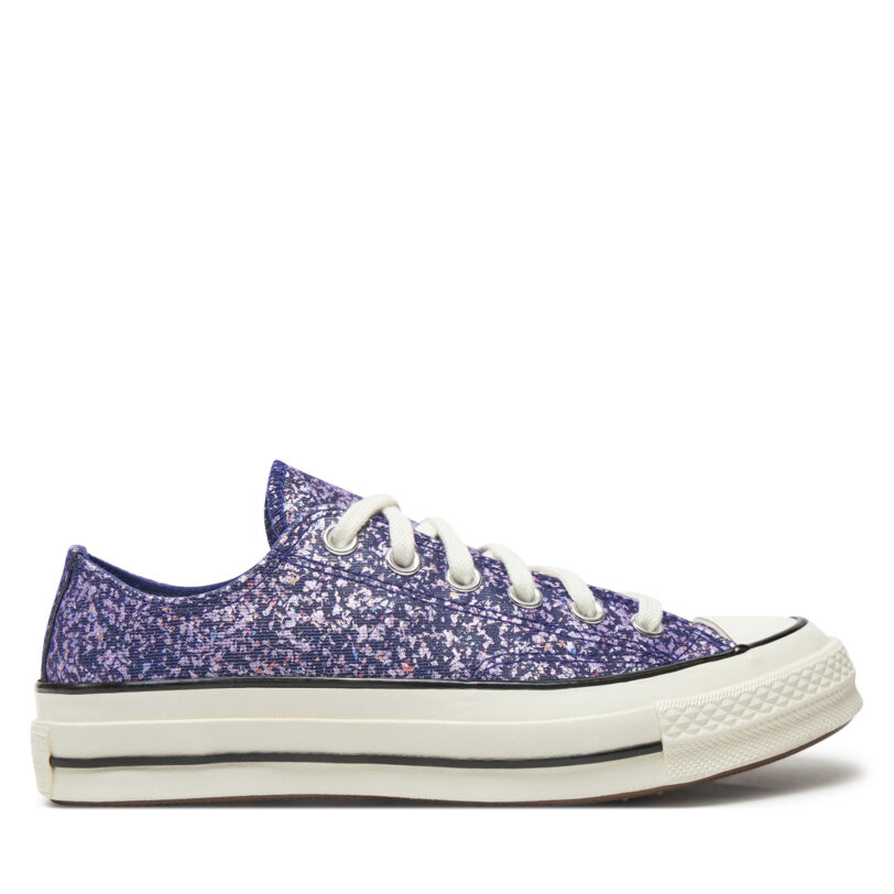 Кецове Converse Chuck 70 Glitter A11134C Тъмносин цвят на ниска цена