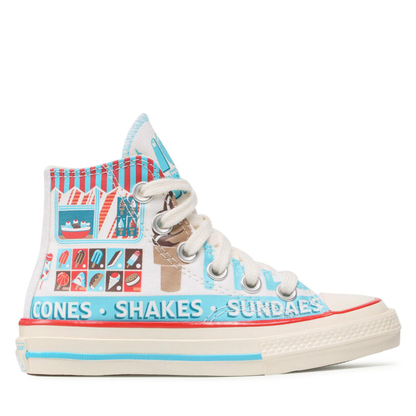 Кецове Converse Chuck 70 Hi A00395C Цветен цвят на ниска цена