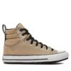 Кецове Converse Chuck Taylor All Star Berkshire Boot A04475C Бежов цвят на ниска цена