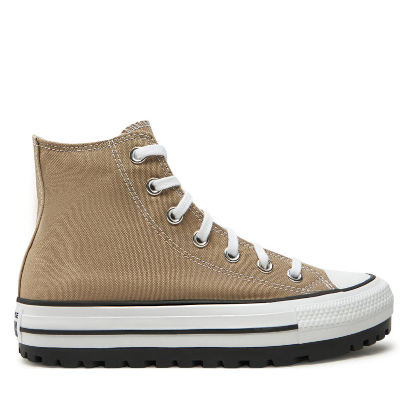 Кецове Converse Chuck Taylor All Star City Trek Hi A10189C Бежов цвят на ниска цена