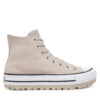 Кецове Converse Chuck Taylor All Star City Trek Suede A11455C Бежов цвят на ниска цена