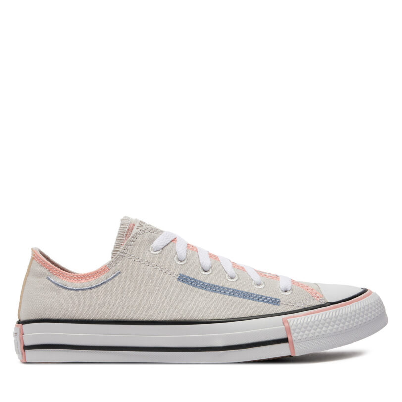 Кецове Converse Chuck Taylor All Star Color Pop Ox A07593C Сив цвят на ниска цена