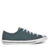 Кецове Converse Chuck Taylor All Star Dainty A12566C Зелен цвят на ниска цена