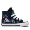 Кецове Converse Chuck Taylor All Star Easy On Stickers A06357C Черен цвят на ниска цена
