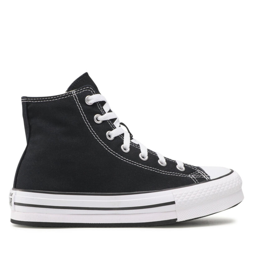 Кецове Converse Chuck Taylor All Star Eva Lift Hi 272855C Черен цвят на ниска цена