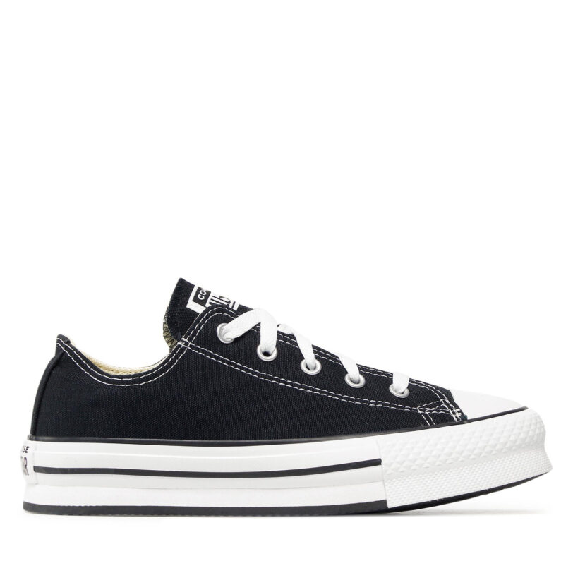 Кецове Converse Chuck Taylor All Star Eva Lift Ox 272857C Черен цвят на ниска цена