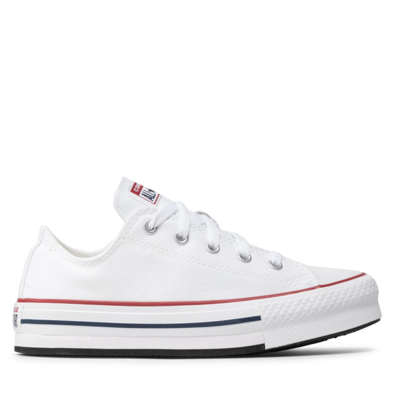 Кецове Converse Chuck Taylor All Star Eva Lift Ox 272858C Бял цвят на ниска цена