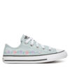 Кецове Converse Chuck Taylor All Star Florals A11776C Светлосиньо цвят на ниска цена