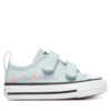 Кецове Converse Chuck Taylor All Star Florals A11785C Светлосиньо цвят на ниска цена
