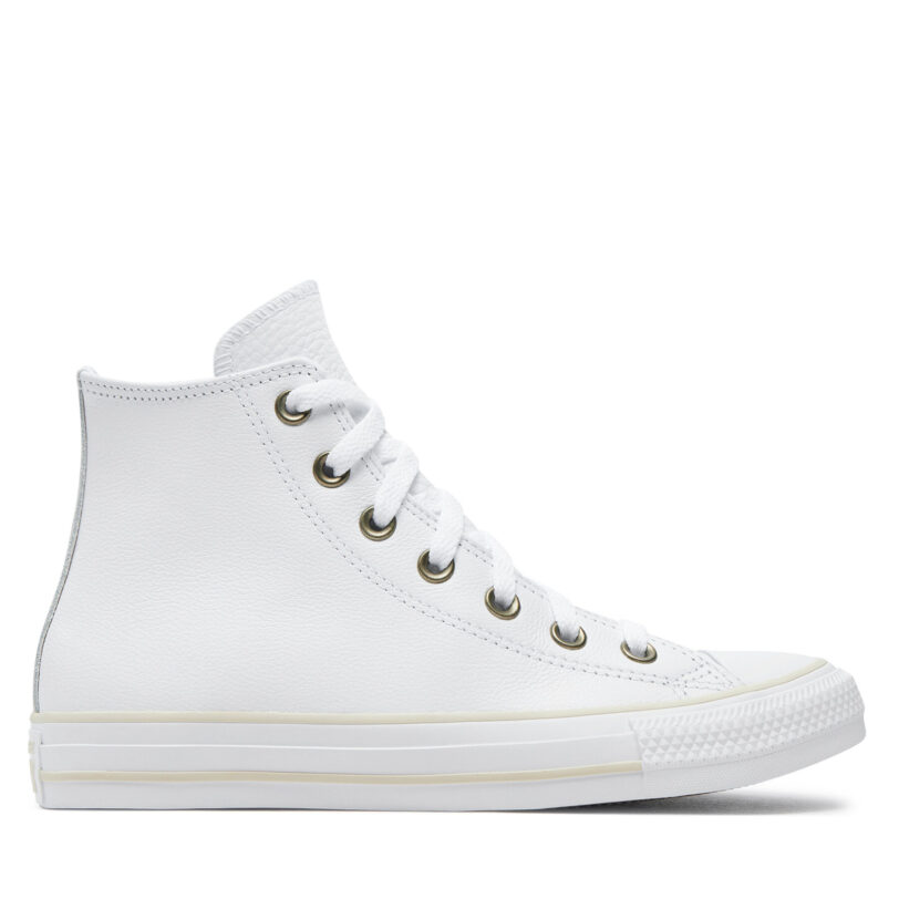 Кецове Converse Chuck Taylor All Star Leather A08583C Бял цвят на ниска цена