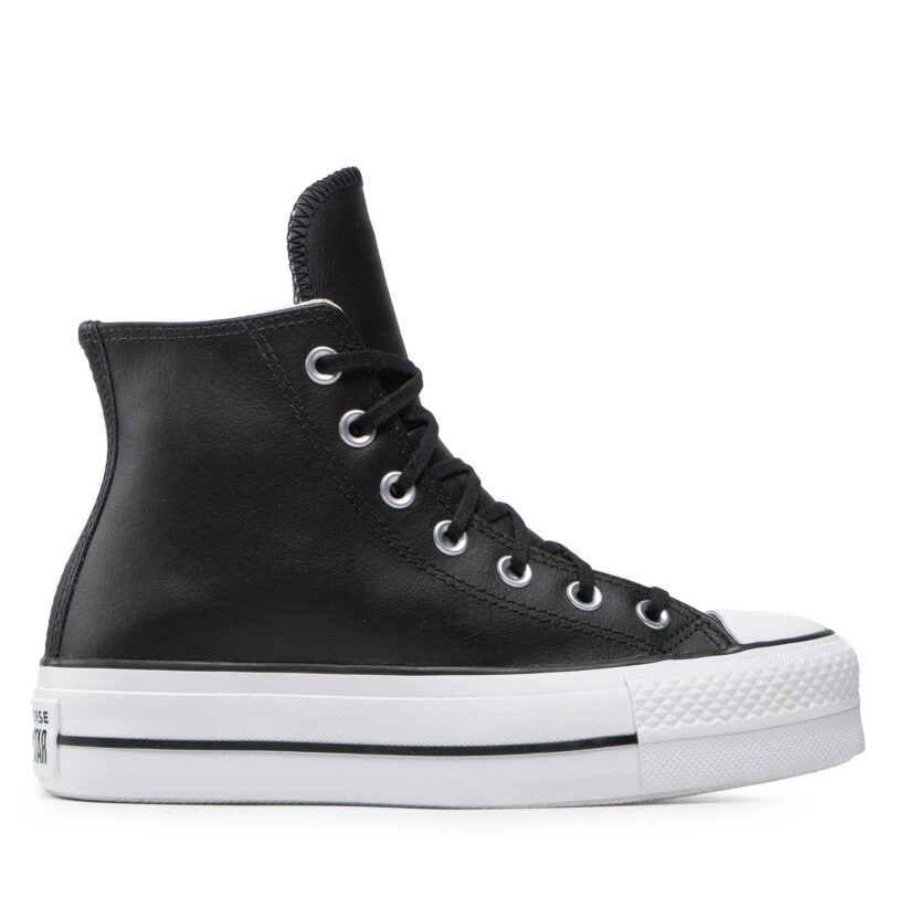 Кецове Converse Chuck Taylor All Star Lift Clean Hi 561675C Черен цвят на ниска цена