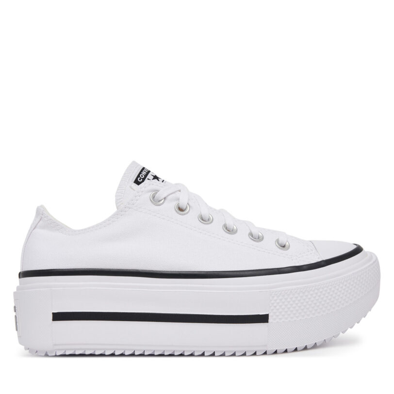 Кецове Converse Chuck Taylor All Star Lift Double Stack Platform A15491C Бял цвят на ниска цена