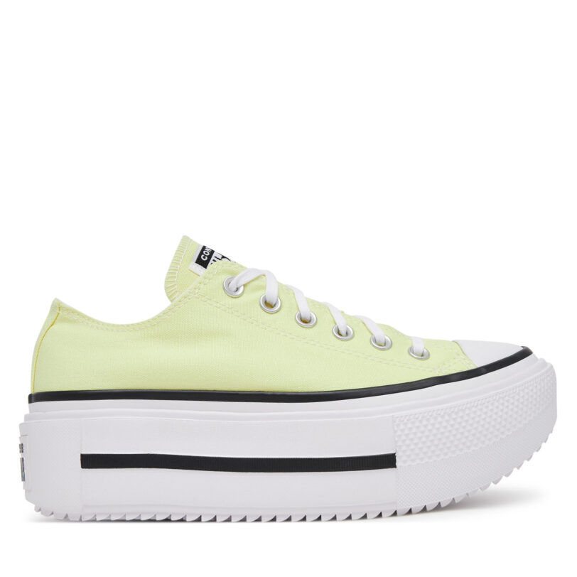 Кецове Converse Chuck Taylor All Star Lift Double Stack Platform A16283C Жълт цвят на ниска цена
