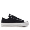 Кецове Converse Chuck Taylor All Star Lift Ox 560250C Черен цвят на ниска цена