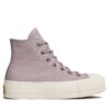 Кецове Converse Chuck Taylor All Star Lift Platform Canvas A05014C Виолетов цвят на ниска цена