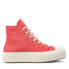 Кецове Converse Chuck Taylor All Star Lift Platform Canvas A09914C Розов цвят на ниска цена