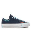 Кецове Converse Chuck Taylor All Star Lift Platform Color Pop Ox A07597C Черен цвят на ниска цена