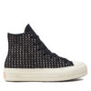 Кецове Converse Chuck Taylor All Star Lift Platform Crochet A09829C Черен цвят на ниска цена