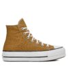 Кецове Converse Chuck Taylor All Star Lift Platform HI A07210C Кафяв цвят на ниска цена