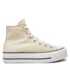 Кецове Converse Chuck Taylor All Star Lift Platform HI A08214C Бежов цвят на ниска цена