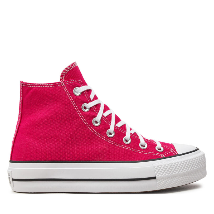 Кецове Converse Chuck Taylor All Star Lift Platform Hi A08288C Розов цвят на ниска цена