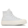 Кецове Converse Chuck Taylor All Star Lift Platform Leather A05248C Светлосиньо цвят на ниска цена