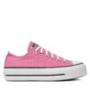 Кецове Converse Chuck Taylor All Star Lift Platform Ox A06508C Розов цвят на ниска цена