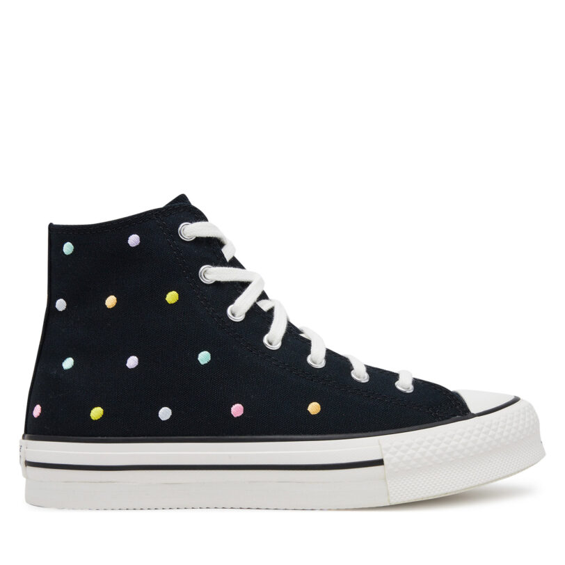 Кецове Converse Chuck Taylor All Star Lift Polka Dots Platform A12608C Черен цвят на ниска цена