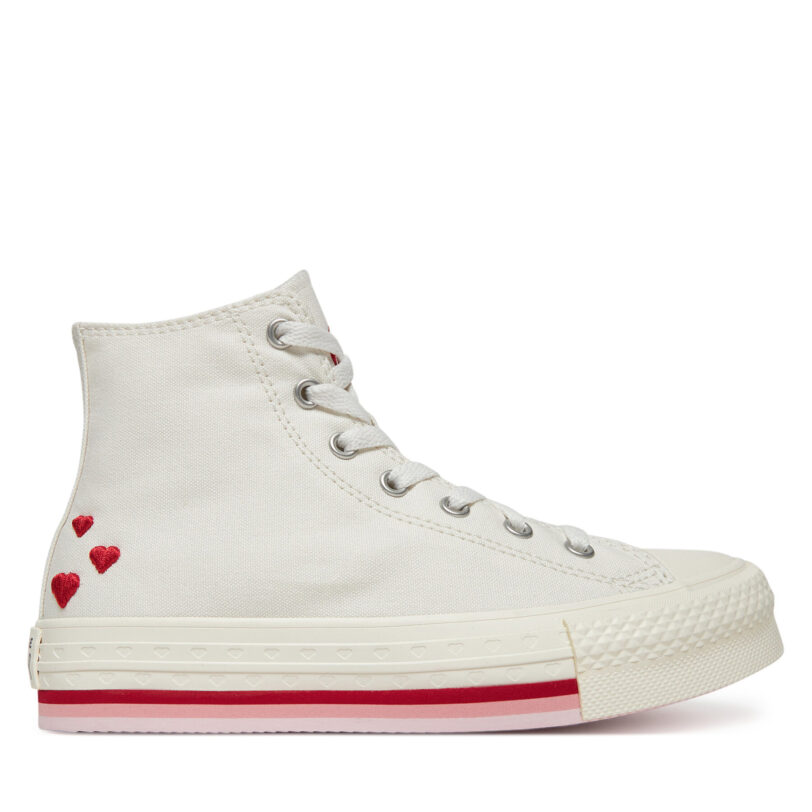 Кецове Converse Chuck Taylor All Star Lift Valentine'S Day Platform A10716C Бежов цвят на ниска цена