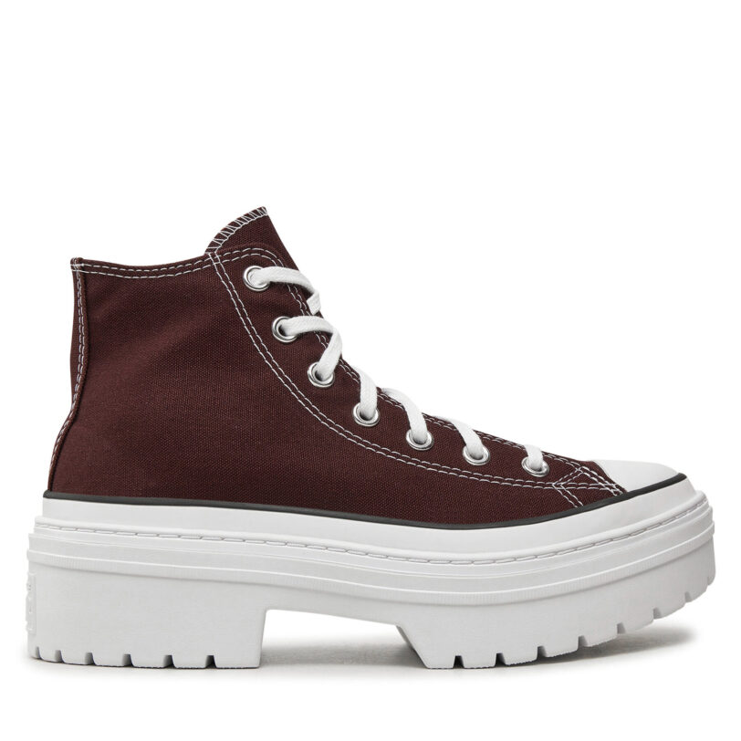 Кецове Converse Chuck Taylor All Star Lugged Heel Platform A09401C Бордо цвят на ниска цена