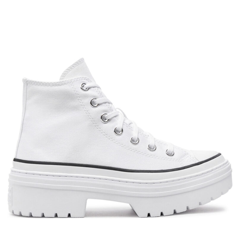 Кецове Converse Chuck Taylor All Star Lugged Heel Platform A10364C Бял цвят на ниска цена