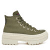 Кецове Converse Chuck Taylor All Star Lugged Heel Platform Waterproof A11163C 306 Зелен цвят на ниска цена