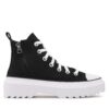 Кецове Converse Chuck Taylor All Star Lugged Lift Hi A03011C Черен цвят на ниска цена