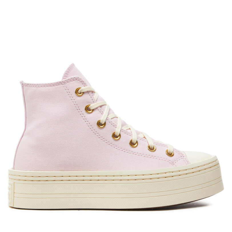Кецове Converse Chuck Taylor All Star Modern Lift Platform Crafted Stitching A07578C Розов цвят на ниска цена