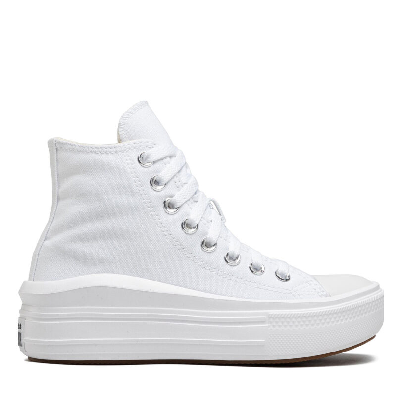 Кецове Converse Chuck Taylor All Star Move Platform 568498C Бял цвят на ниска цена