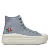 Кецове Converse Chuck Taylor All Star Move Platform Rose A12571C Сив цвят на ниска цена