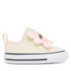 Кецове Converse Chuck Taylor All Star One Strap Embroidered Floral Easy On A13452C Екрю цвят на ниска цена
