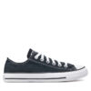 Кецове Converse Chuck Taylor All Star Ox M9166 W Черен цвят на ниска цена