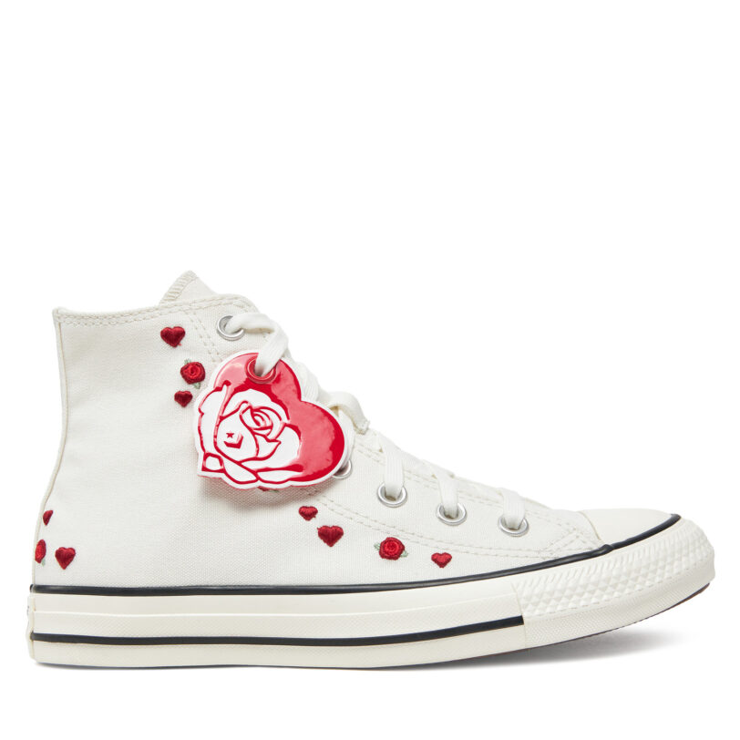 Кецове Converse Chuck Taylor All Star Roses A13650C Бял цвят на ниска цена