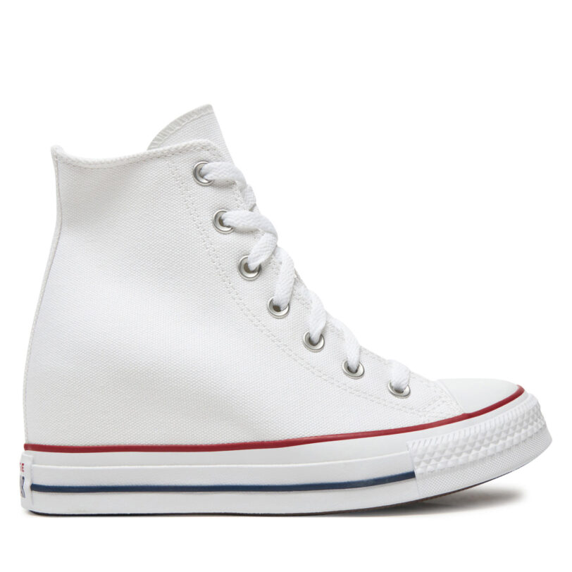 Кецове Converse Chuck Taylor All Star Wedge Platform A11908C Бял цвят на ниска цена