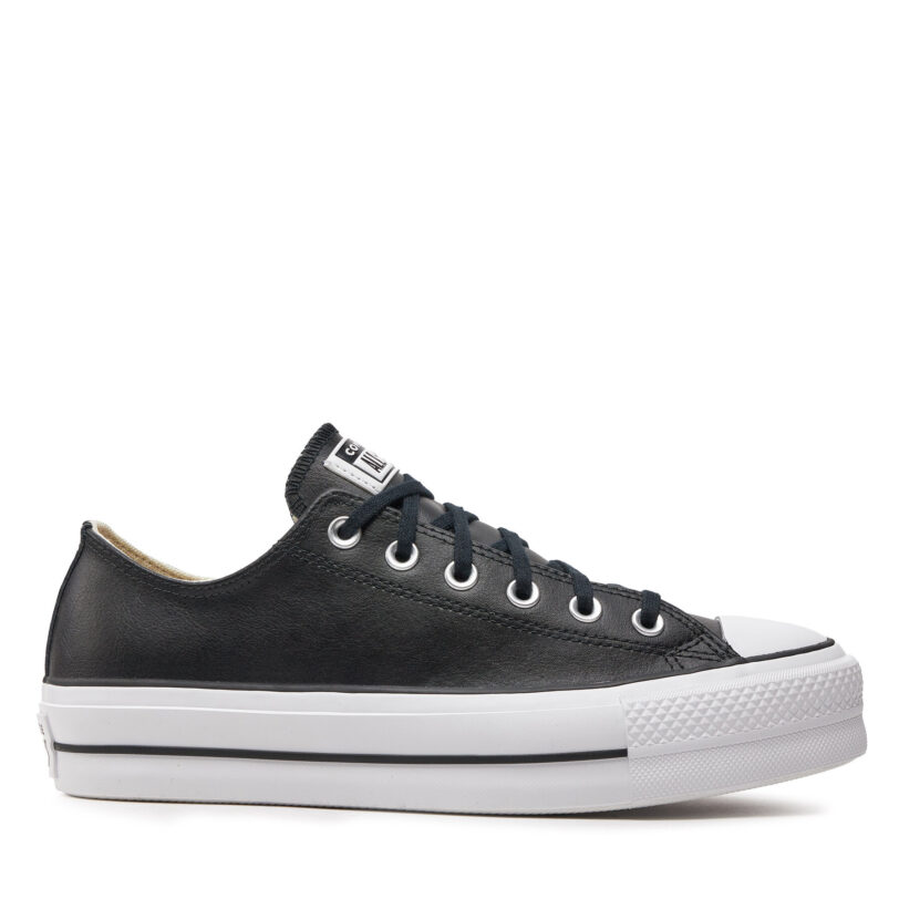 Кецове Converse Ctas Lift Clean Ox 561681C Черен цвят на ниска цена