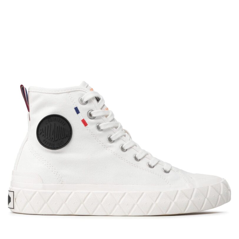 Кецове Palladium Ace Cvs Mid U 77015-116-M Бял цвят на ниска цена