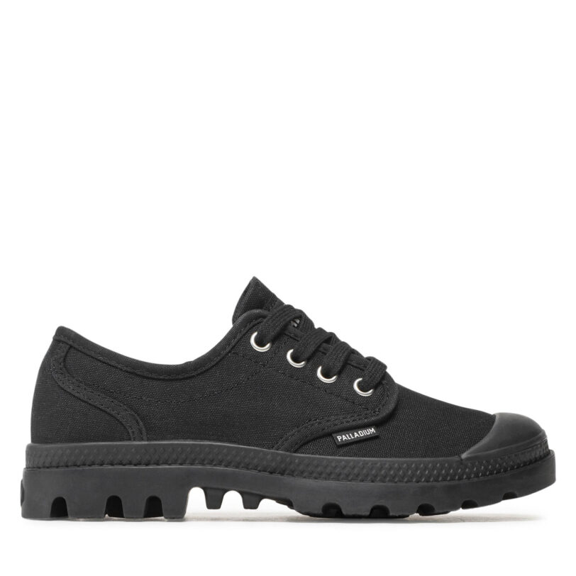 Кецове Palladium Pampa Oxford 92351-008-M Черен цвят на ниска цена