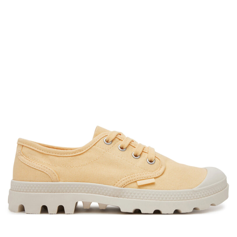 Кецове Palladium Pampa Oxford 92351-721-M Жълт цвят на ниска цена