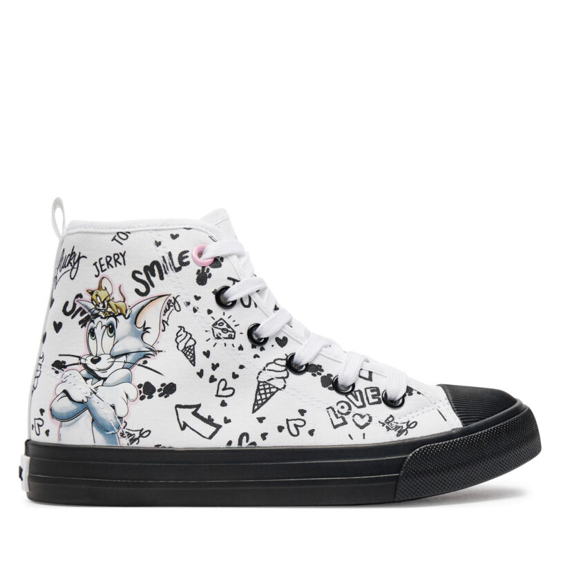 Кецове Tom & Jerry CS-SS24-122WBTJ Бял цвят на ниска цена