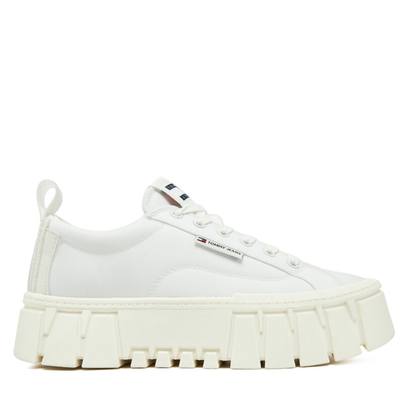 Кецове Tommy Jeans EN0EN02793 Бял цвят на ниска цена